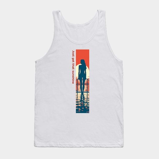 get that sunshine, swimming pool lifestyle v4 Tank Top by H2Ovib3s